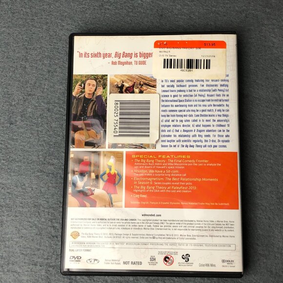 The Big Bang Theory: The Complete Sixth Season DVD - Picture 2 of 8